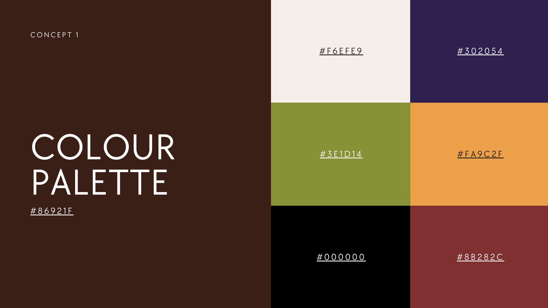 Colour palette