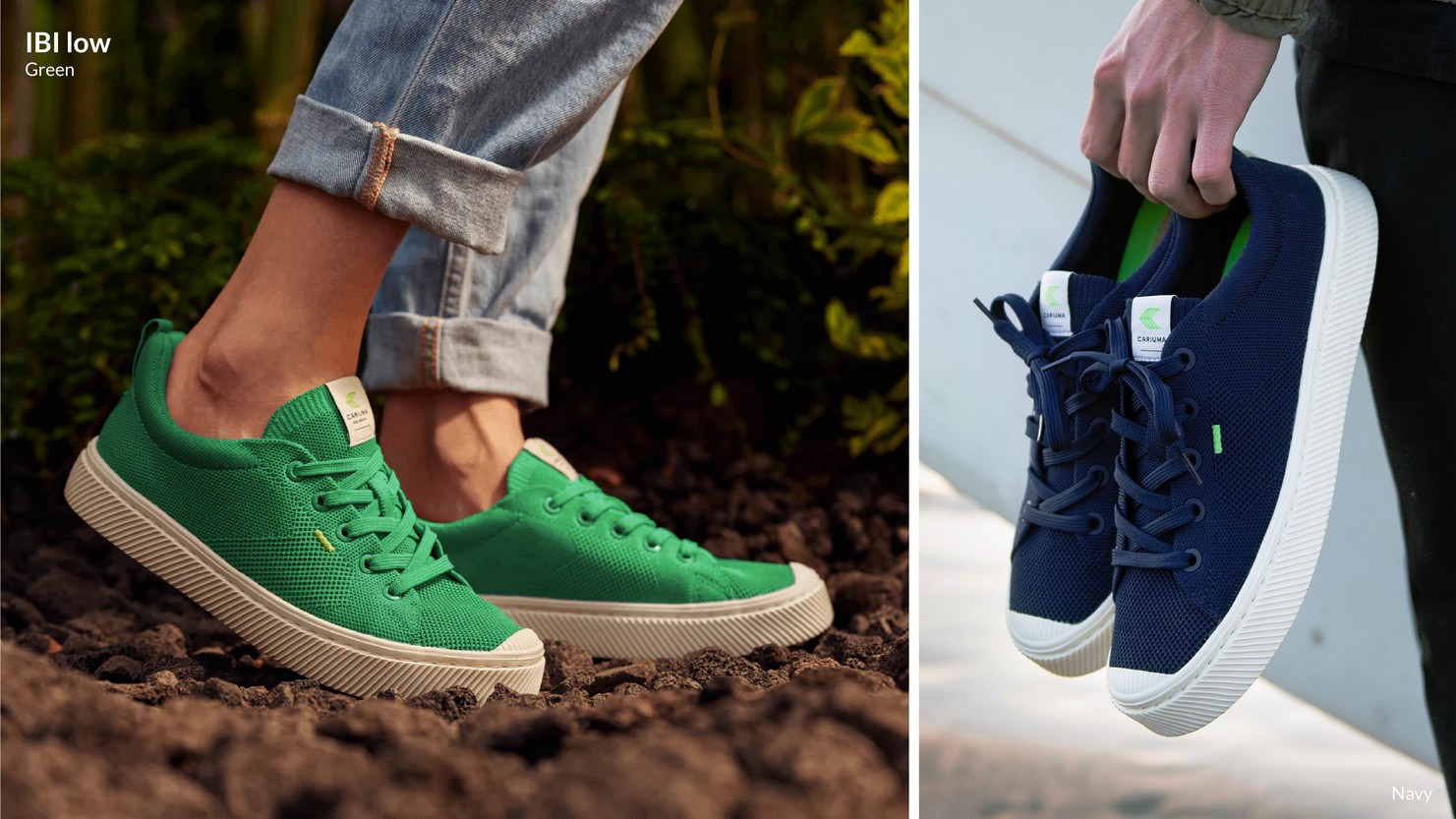 IBI low: premium natural materials.